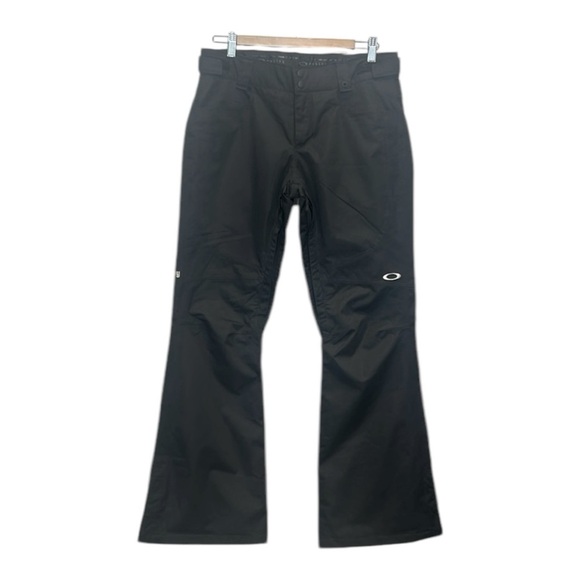 Oakley Biozone Ski Shell Waterproof Snow Pants 10K Black Women Size S - Picture 1 of 15